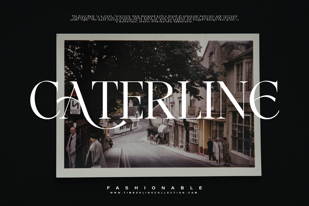 Champles A Modern Serif Typeface, a Serif Font by Comactype Foundry (Photo 13 of 20)