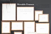 Mockup Creator: 15 Teak Frames, a Cups & Container Mockup by Drifter Studio (Thumbnail 3 of 8)