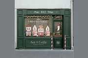 Christmas Village watercolor set, a Decorative Illustration by Estudio 812 (Thumbnail 4 of 10)