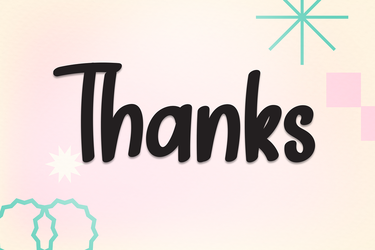Cute Groovy | Script Font, a Script Font by Scratchones (Photo 8 of 8)