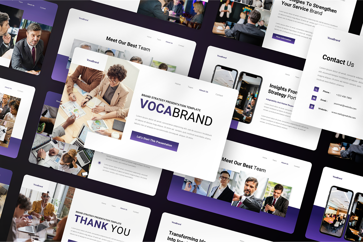 Brand Strategy Presentation Keynote, a Presentation Template by SquidPixey (Photo 7 of 7)
