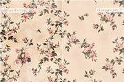 Château Rose Seamless Pattern, a Pattern Graphic by MouseGrey (Thumbnail 7 of 9)
