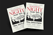 Halloween Karaoke Party Flyer, a Flyer Template by megarez (Thumbnail 1 of 3)