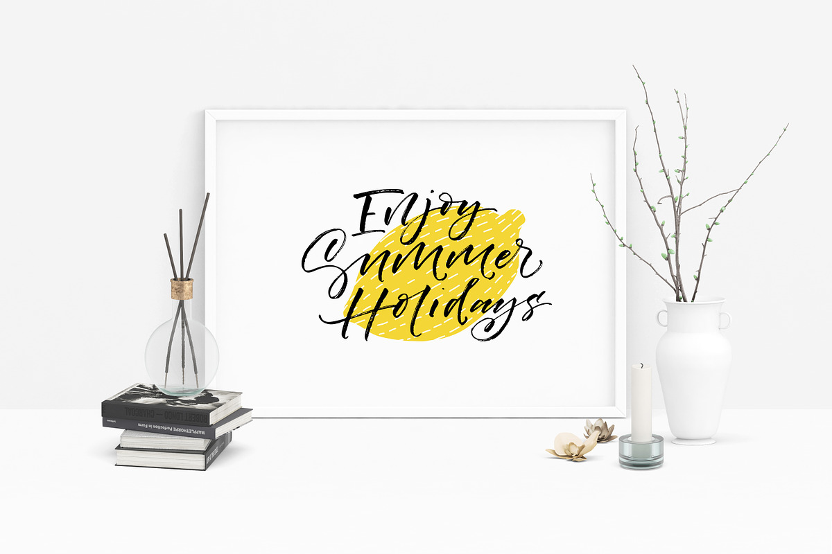 Big Summer Lettering Pack., an Illustration by Asya Mix (Photo 14 of 15)