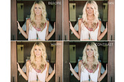Blonde hair Lightroom mobile presets, an Action Add-On by GDR Design (Thumbnail 6 of 6)