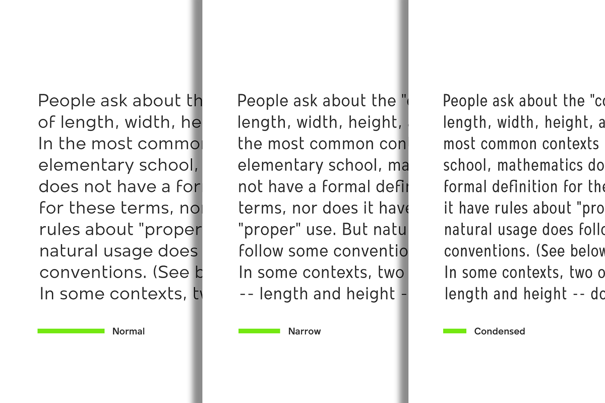 Mollen; 48 Geometric Font Family, a Sans Serif Font by Eko Bimantara (Photo 7 of 12)
