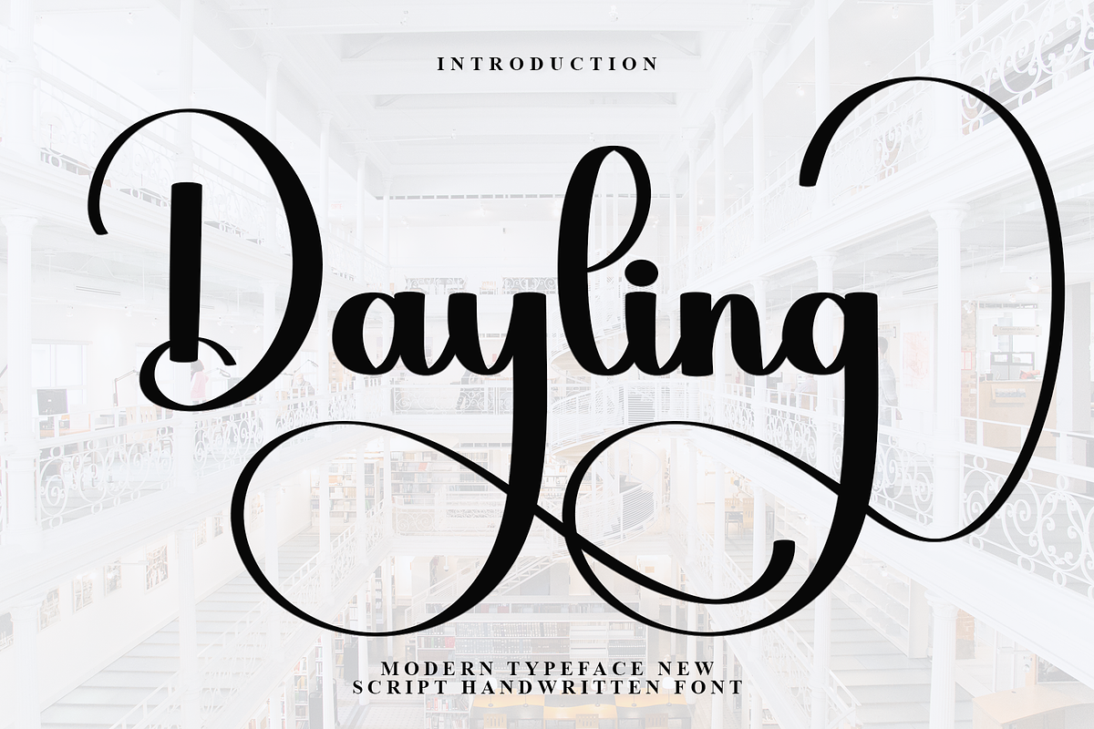 Dayling, a Handwritten Font by InermediaSTUDIO (Photo 1 of 7)