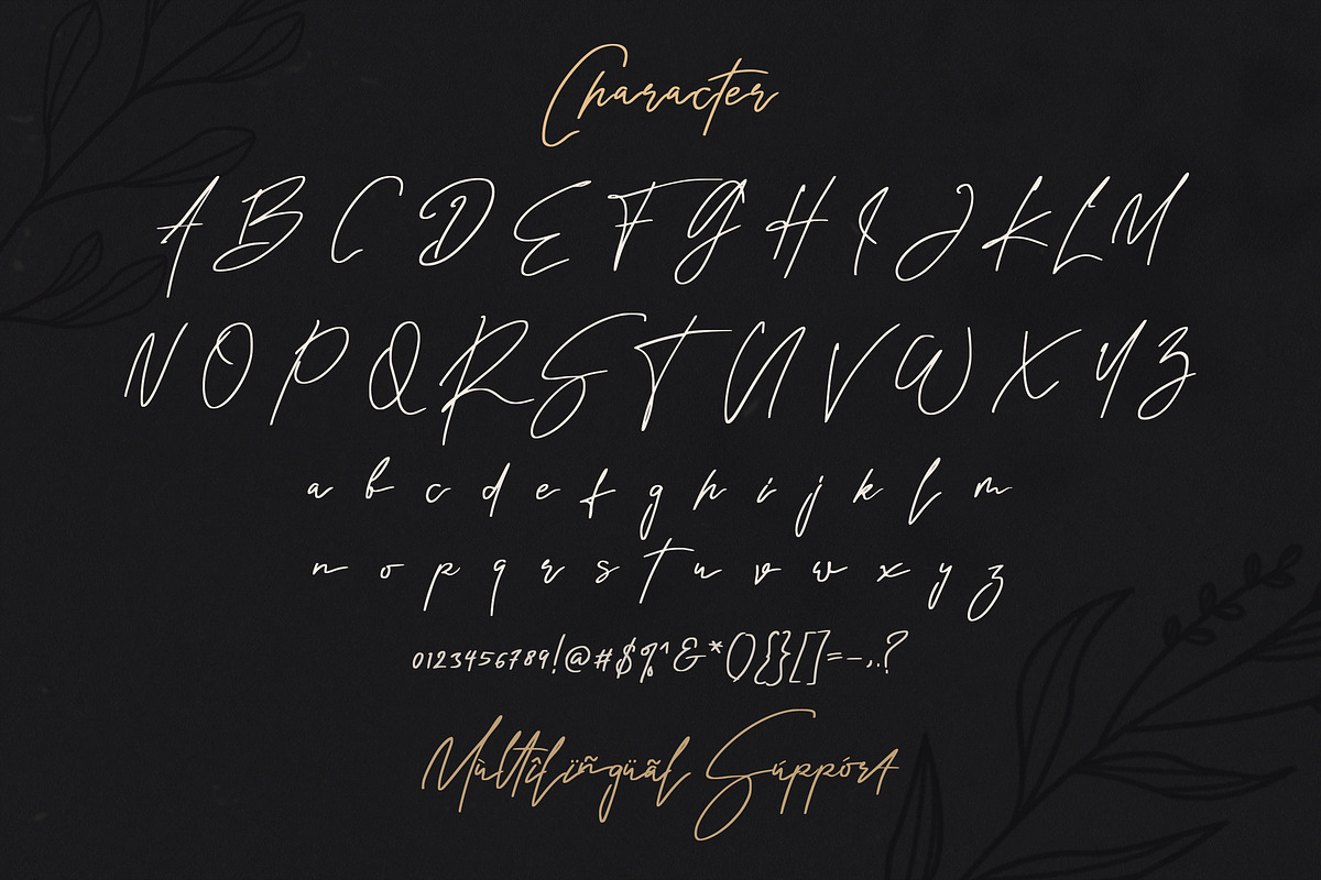 Rindu Alam - Signature Script Font, a Script Font by StringLabs (Photo 5 of 6)
