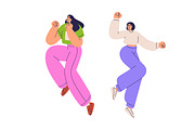 People jumping, celebrating success, a Person Illustration by Good Studio (Thumbnail 7 of 8)