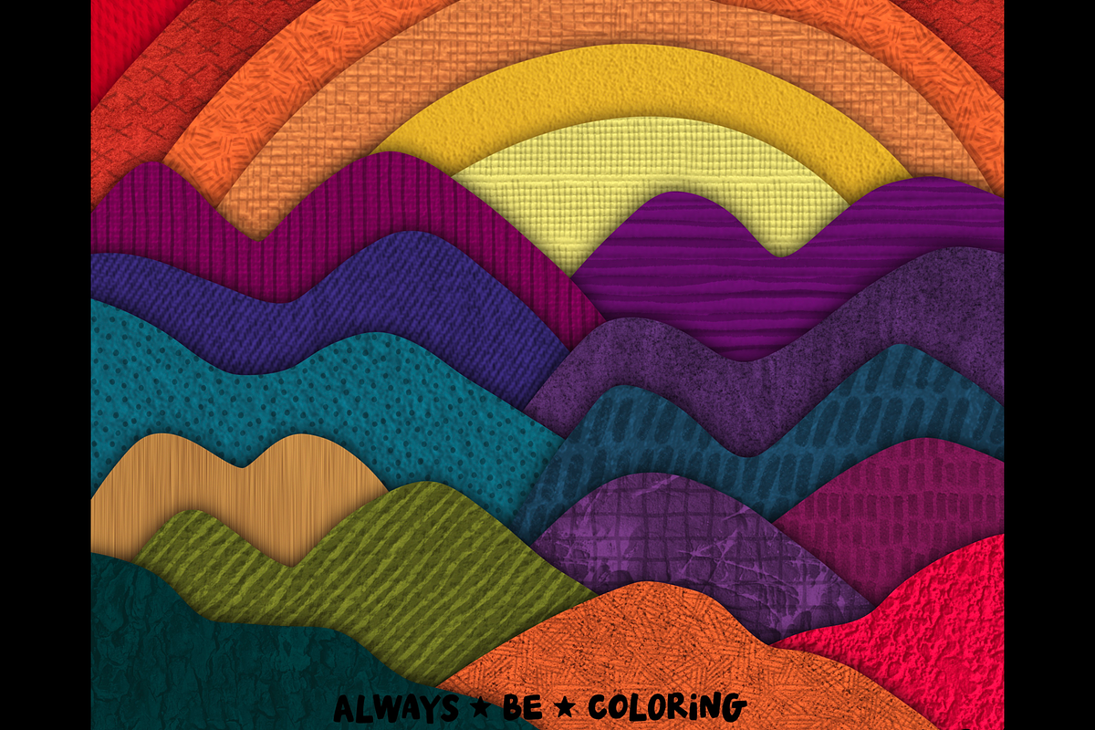 Huge Procreate Texture Brush Bundle, a Brush Add-On by AlwaysBeColoring (Photo 3 of 12)