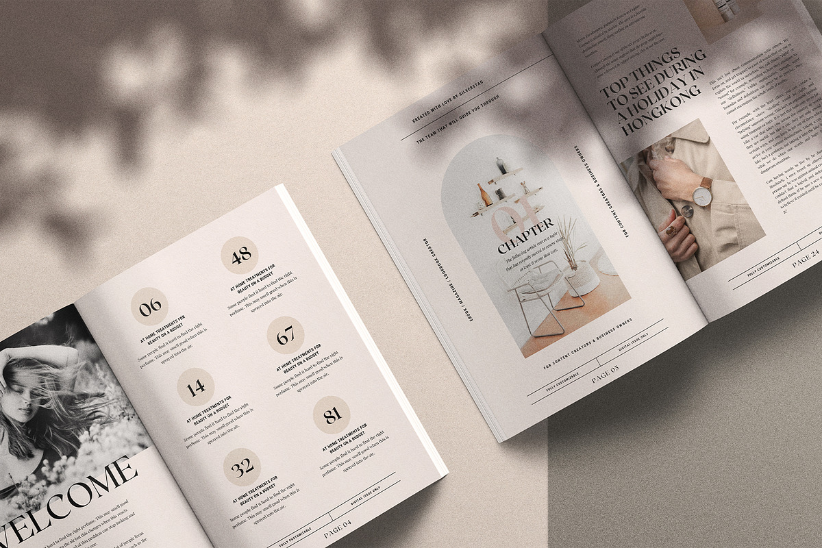 Sophie CANVA eBook/Magazine Creator, a Magazine Template by SilverStag Type Foundry (Photo 16 of 26)