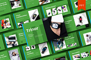 Triner – Business PowerPoint, a Presentation Template by Dens Creative Studio (Thumbnail 1 of 6)