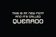 Quemado Hand Drawn Font, a Font by nickqtx (Thumbnail 3 of 4)