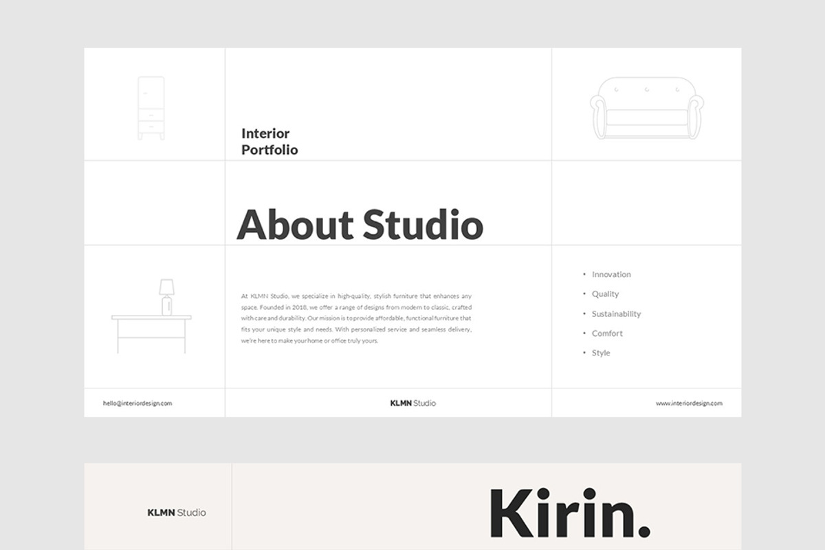 Furnitur Catalog Keynote, a Presentation Template by kylyman (Photo 2 of 7)