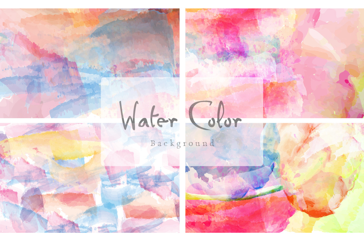 12 Watercolor background preview 5