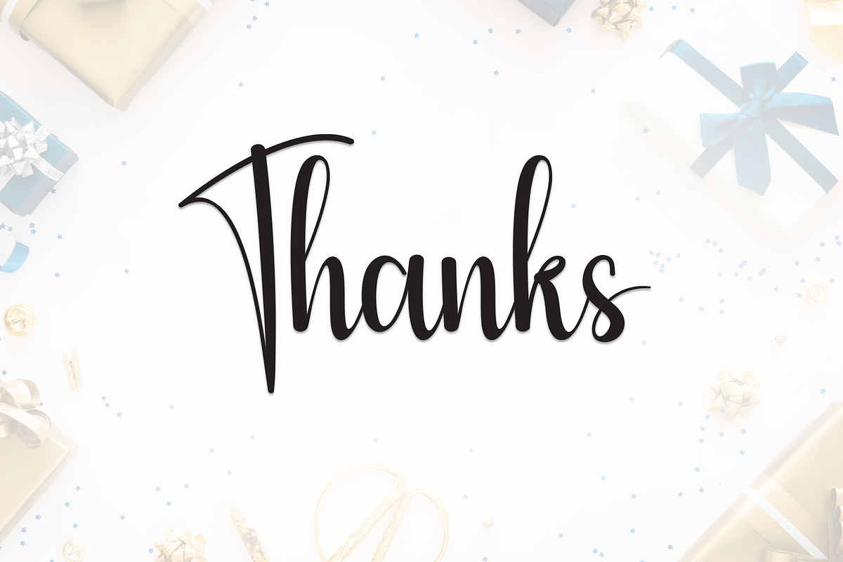 Morning Birthday | Script Font, a Handwritten Font by Scratchones (Photo 9 of 9)