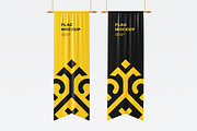 Vertical Flag Mockup, an Advertising Mockup by zpackcreative (Thumbnail 4 of 5)