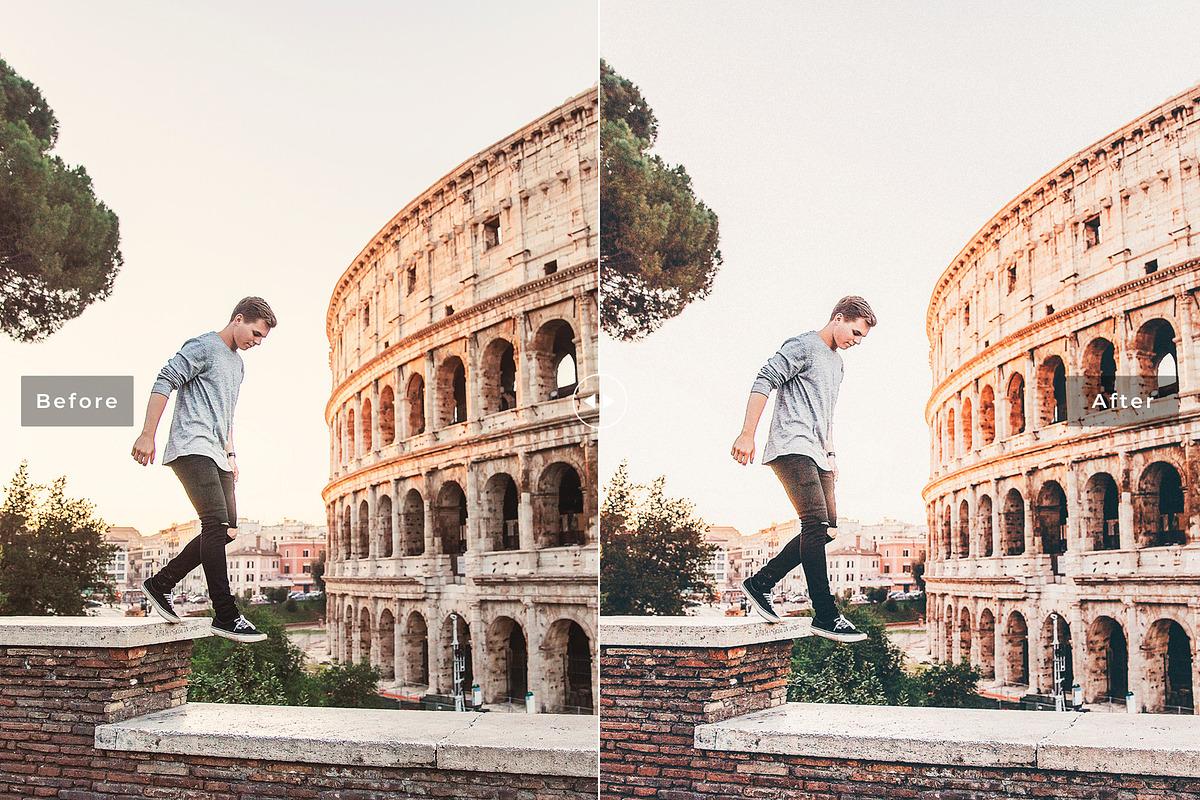 Rome Pro Lightroom Presets preview 2
