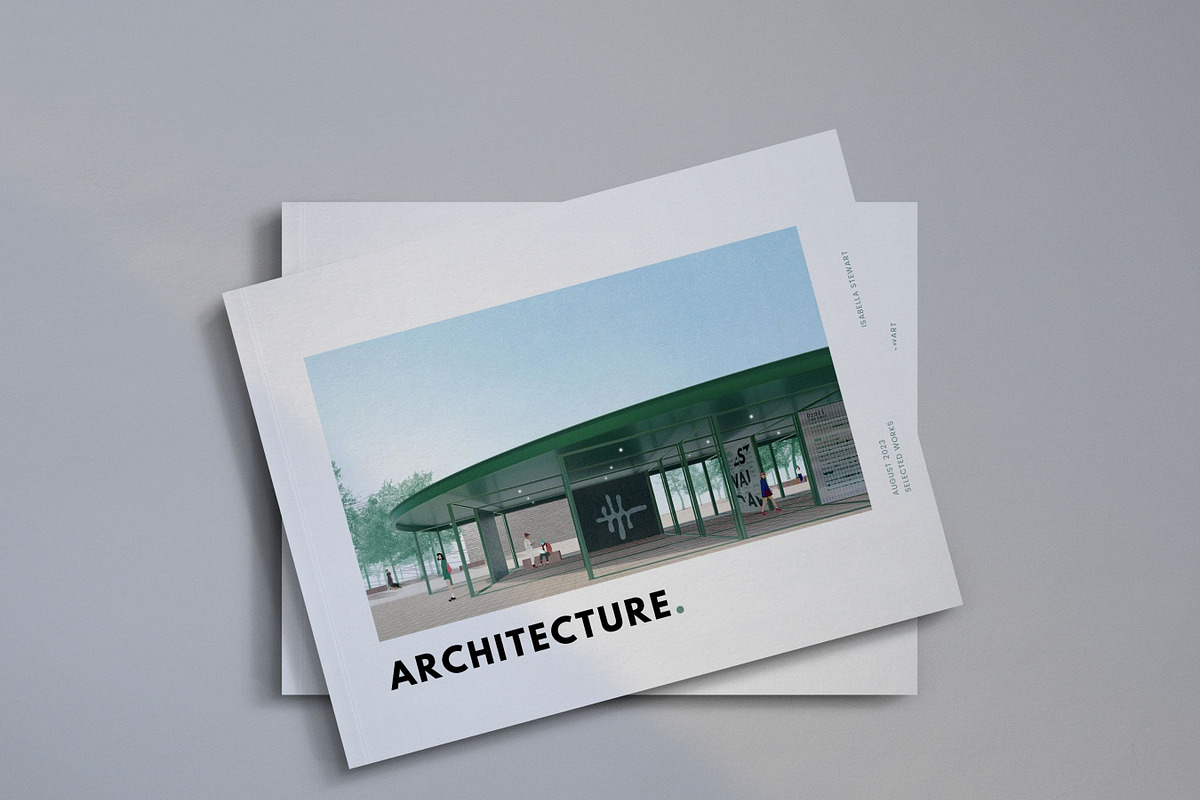 Architecture Portfolio Template, a Branding & Logo Template by Templits (Photo 8 of 10)
