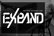 Abstract Network - Futuristic Font, a Sans Serif Font by 177Studio (Thumbnail 2 of 8)