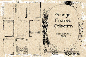 Grunge Frames Collection.