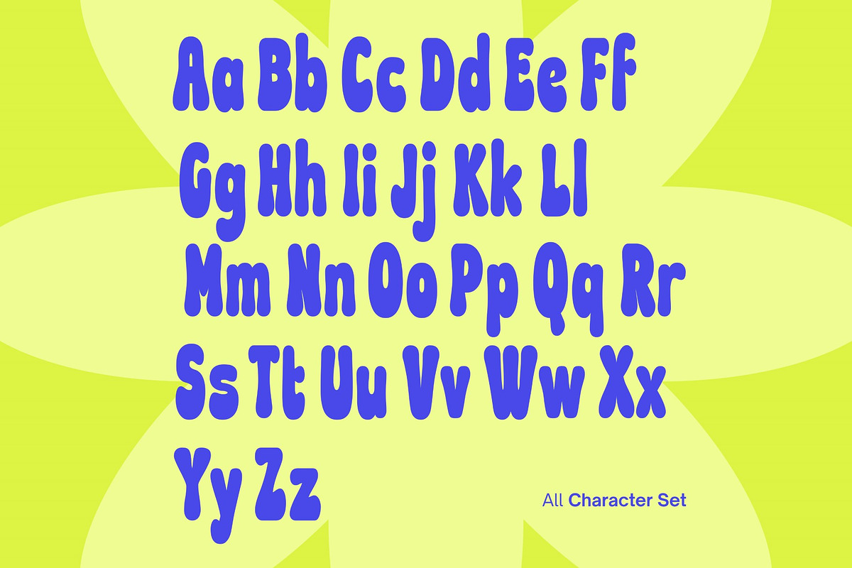 Roundy Groovy - Groovy Display Font, a Font by Studio Moara (Photo 6 of 8)