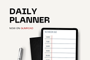 Daily Study Planner, a Templates & Theme by cuxster (Thumbnail 1 of 3)