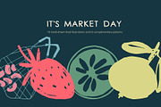 Market Day: 90 Food Illustrations, an Object Graphic by Sveta Pyatigorskaya (Thumbnail 1 of 12)