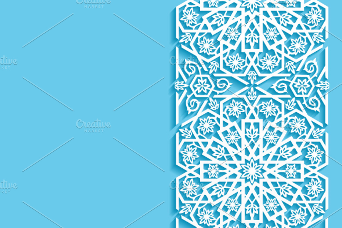Abstract eastern background