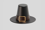 Pilgrim Hat, an Object 3D Model by fahad121 (Thumbnail 1 of 7)