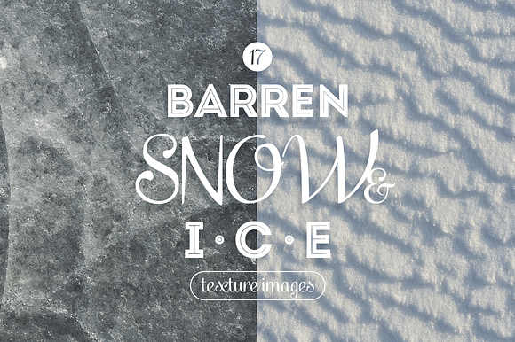 Barren Snow Ice Textures