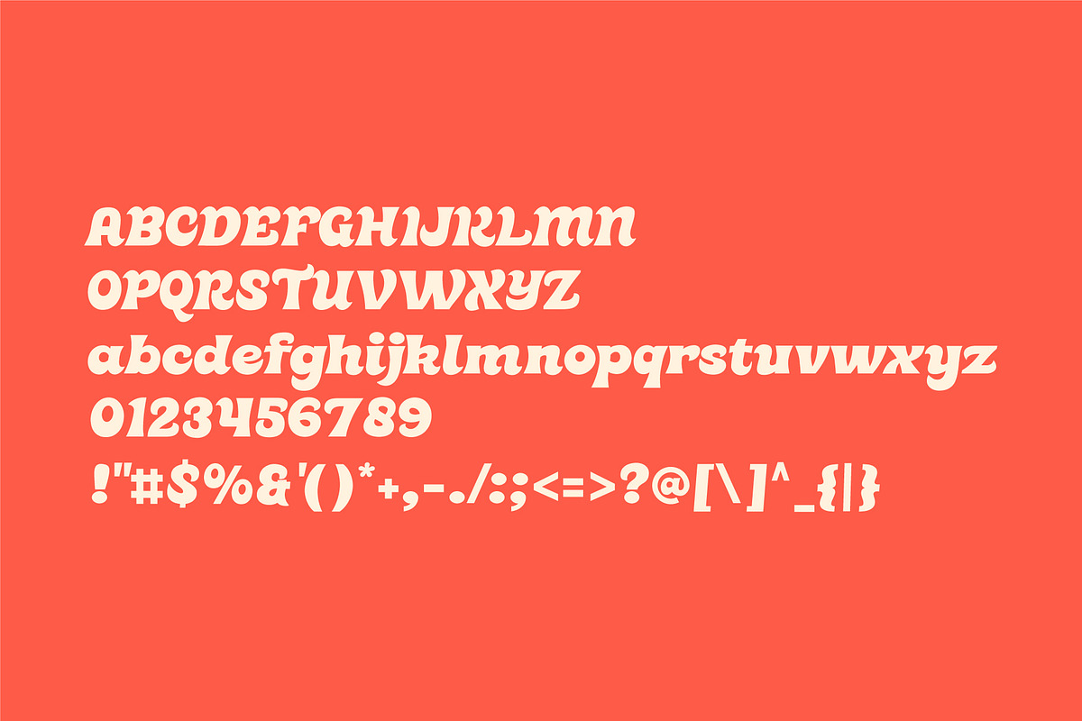 Wiona – Cute Chubby Font, a Sans Serif Font by Salamahtype (Photo 7 of 8)