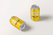 Soda Can Mockup, a Product Mockup by MockupCraft (Thumbnail 7 of 7)