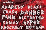Punkzilla Font, a Handwritten Font by Fontcamp Type Foundry (Thumbnail 8 of 11)
