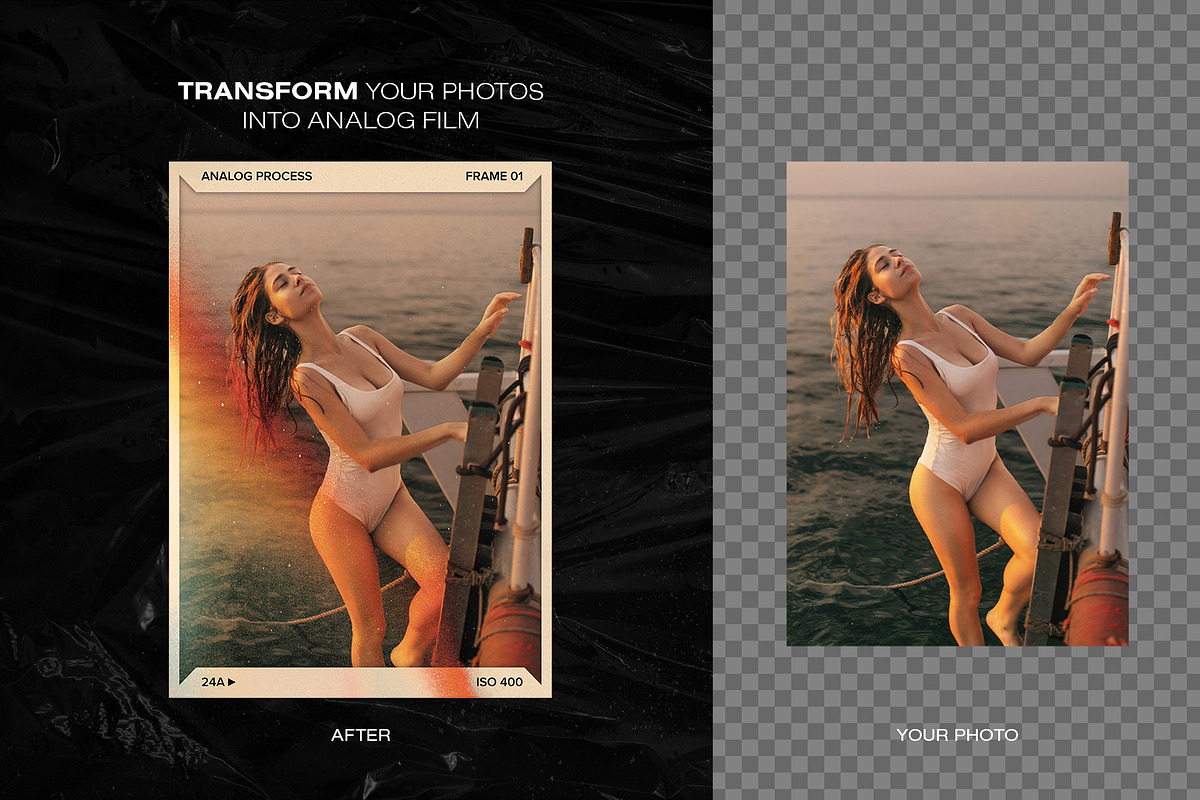 Analog Film Photo Frame Template, a Mockup by DesignerCandies (Photo 10 of 13)