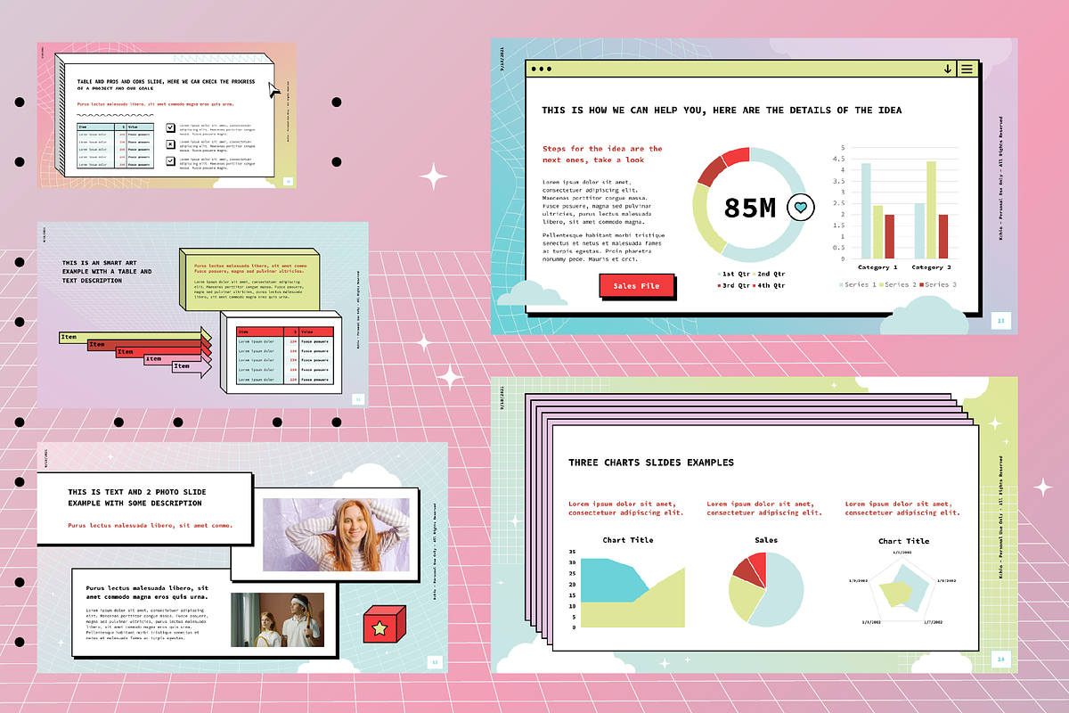 Retro UI Gamer - PowerPoint Template, a Presentation Template by chio.design - Khalay Chio (Photo 4 of 7)