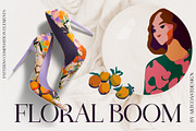 Floral Boom || Posters Affirmations, a Pattern Graphic by nadispasibenko (Thumbnail 7 of 13)