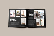 Square Brochure Mockup, a Books & Magazine Mockup by NyakBiett (Thumbnail 2 of 7)