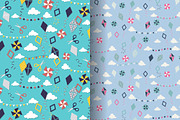 Kites, a Pattern Graphic by merion_merion (Thumbnail 5 of 8)
