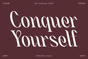 CS Blair – Art Nouveau Font, a Serif Font by Craft Supply Co. (Thumbnail 4 of 8)