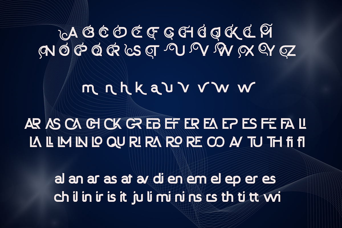 Ravence – Modern Sans Serif Font, a Sans Serif Font by NDNL Studio (Photo 6 of 6)
