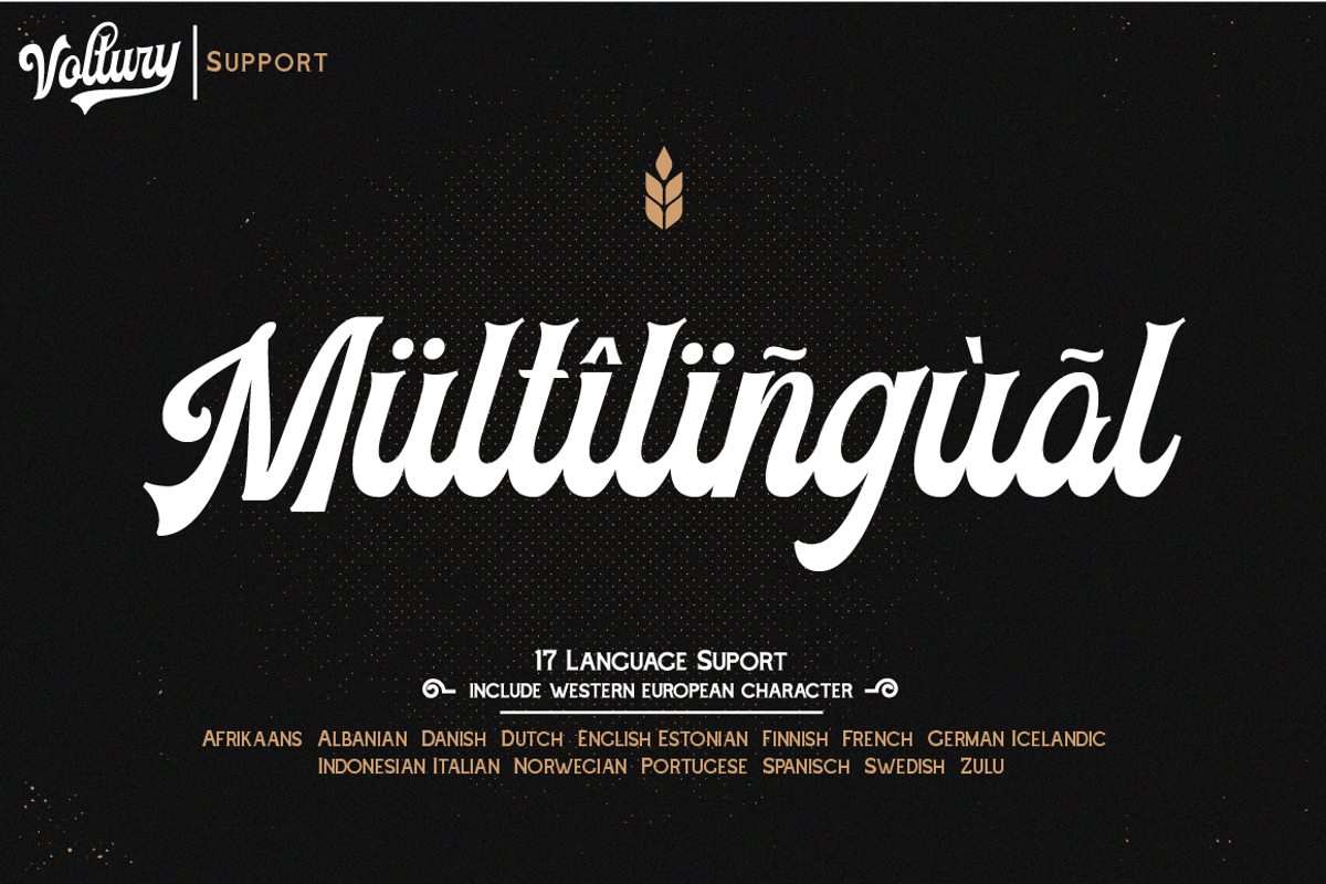 Voltury Vintage Script (with extras) preview 6