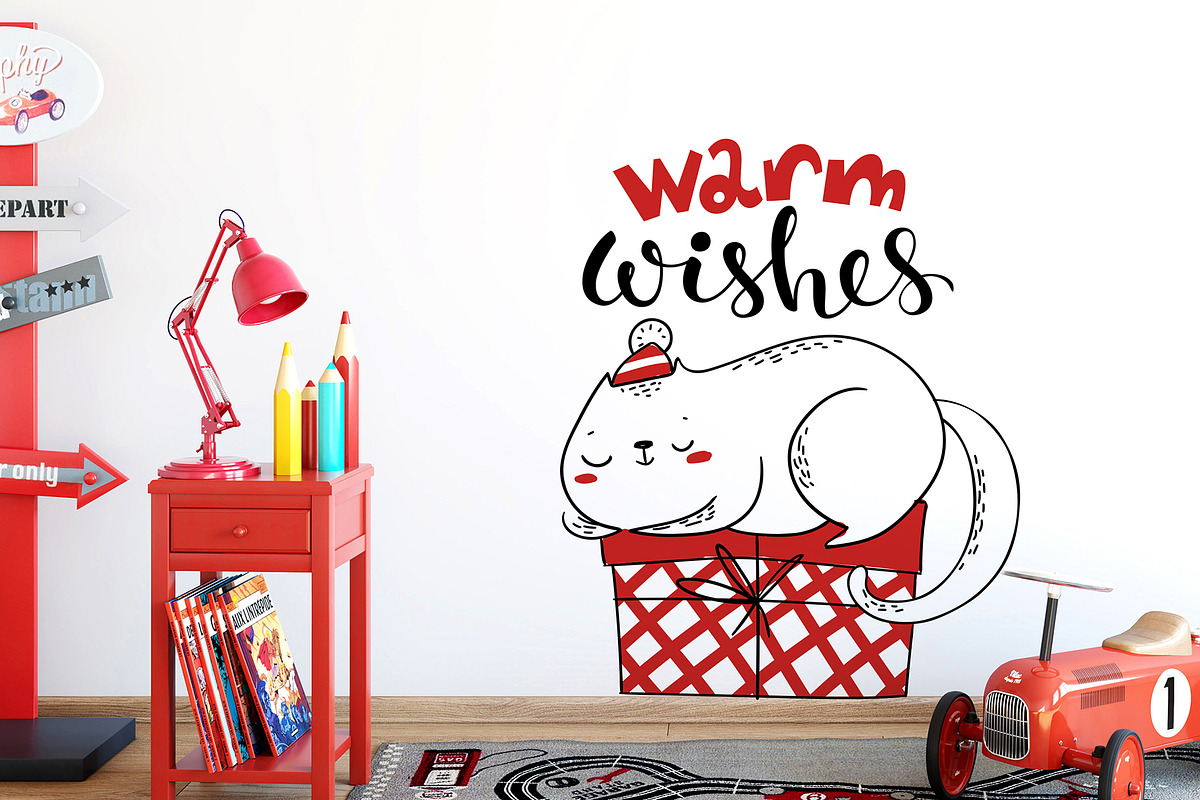 Merry Christmas collection, an Illustration by Giraffarte (Photo 5 of 10)