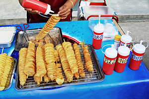 Potato chips, a Photo by saiko3p