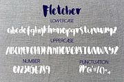 Fletcher Font, a Script Font by SophieSaxo (Thumbnail 7 of 7)