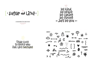 Cute Handwriting Font Bundle 2