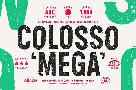 Colosso Mega Display Font