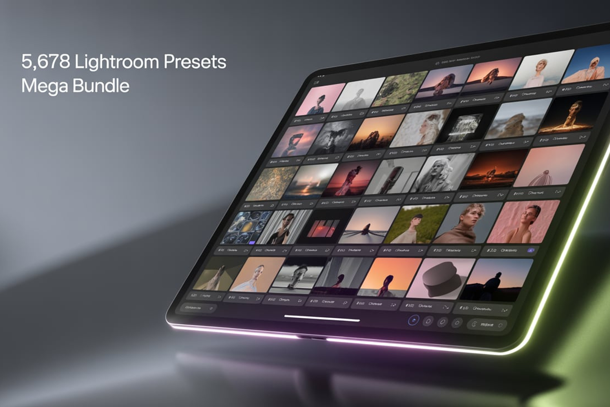 5,678 Lightroom Presets Mega Bundle, a Preset Add-On by Dreamanart (Photo 2 of 6)