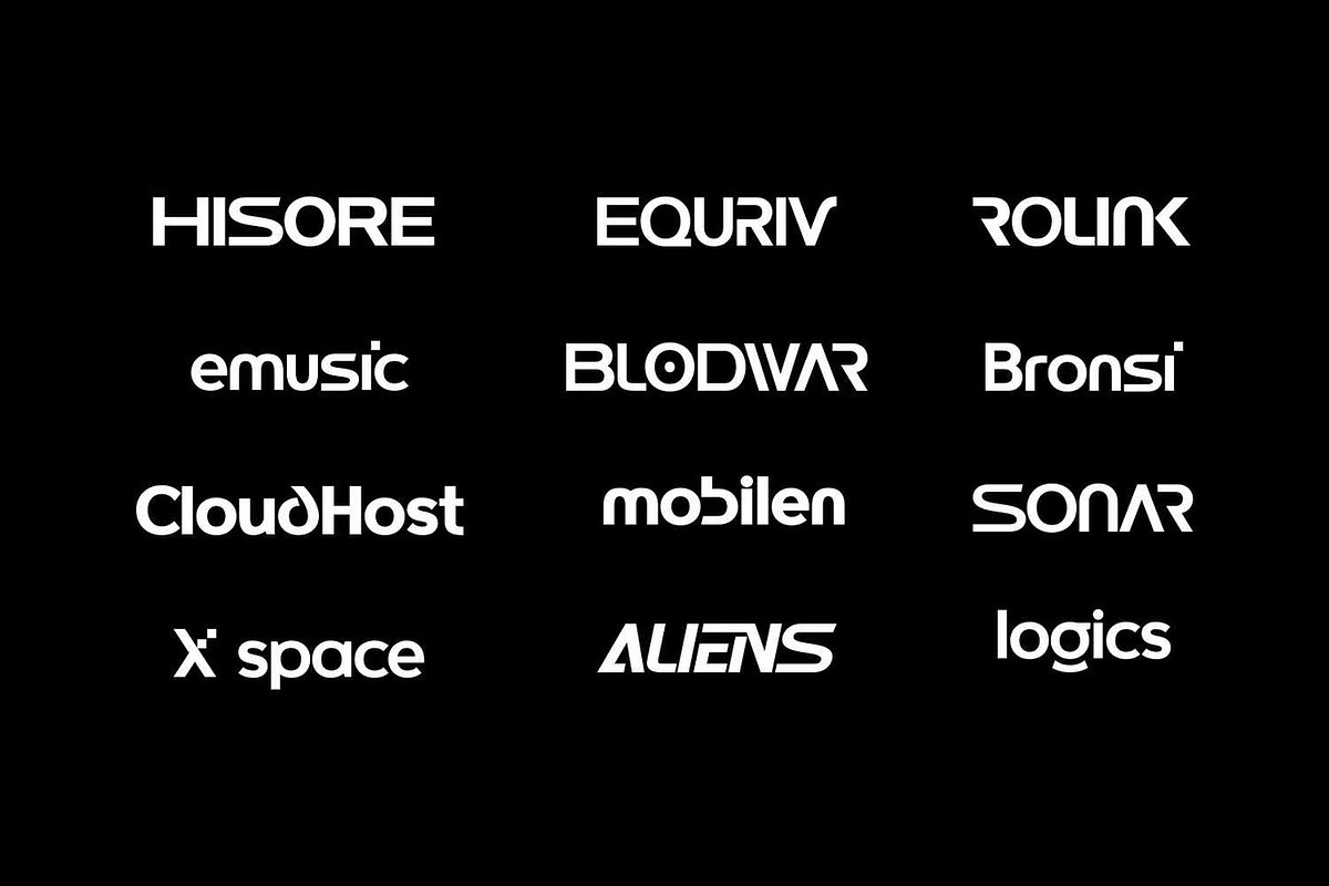 Universal - Technological Font, a Sans Serif Font by Luna Shop (Photo 2 of 16)