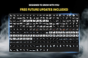 240+ Smoke Elements Overlay Effects, an Object Graphic by Mikel Blazgad (Thumbnail 7 of 10)